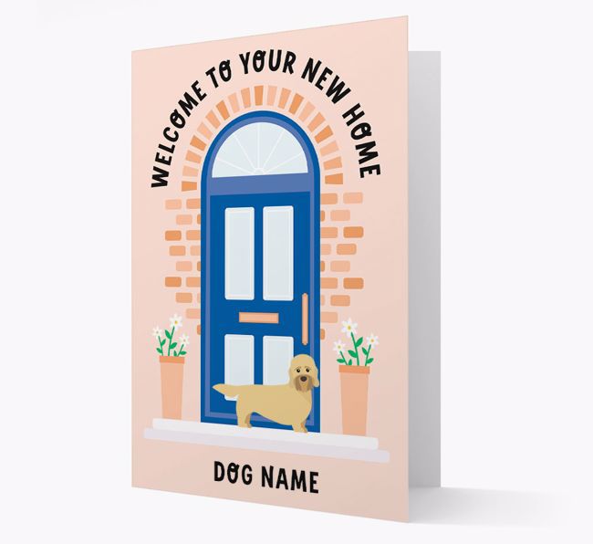 Welcome To Your New Home: Personalised {breedFullName} Card